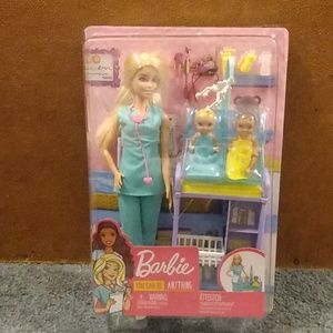 Barbie You Can Be Anything Baby Doctor w toddlers